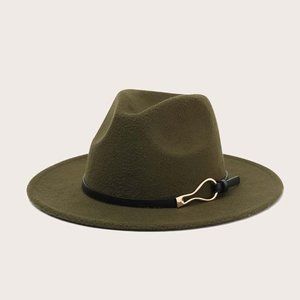 Green Fedora Hat